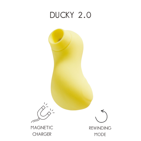 Вакуумный стимулятор Fantasy Ducky 2.0 Yellow