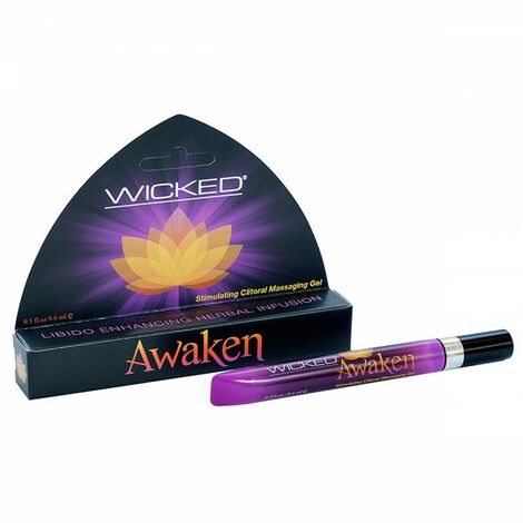 Возбуждающий массажный гель для клитора Wicked Awaken 8,6 ml
