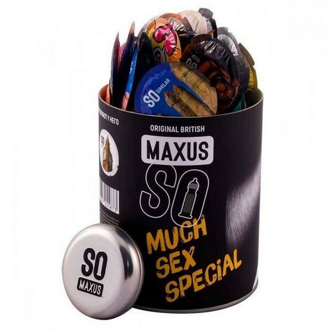 Презервативы точечно-ребристые Maxus So Much Sex Special №100 - 100 шт.