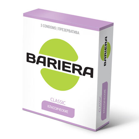 Презервативы классические Bariera Classic 1 уп (3 шт)