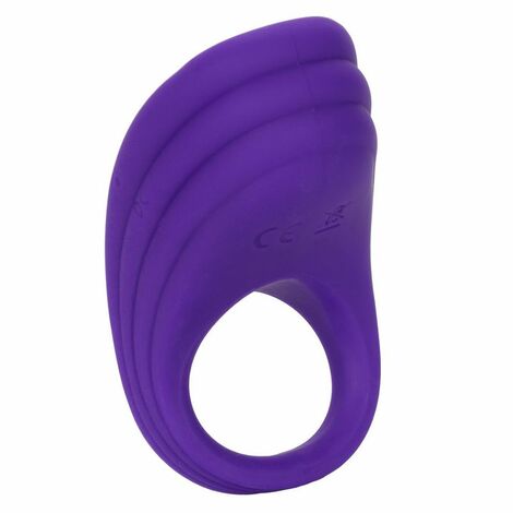 Перезарежаемое эрекционное кольцо Silicone Rechargeable Passion Enhancer, фиолетовое