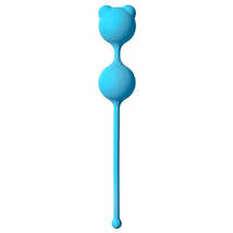 Вагинальные шарики Emotions Foxy Turquoise, голубые