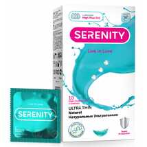 Serenity ULTRA THIN 10 шт. Ультратонкие Натуральные Презервативы