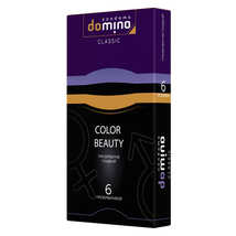 Презервативы Luxe Domino CLASSIC Colour Beauty 6 шт, 18 см